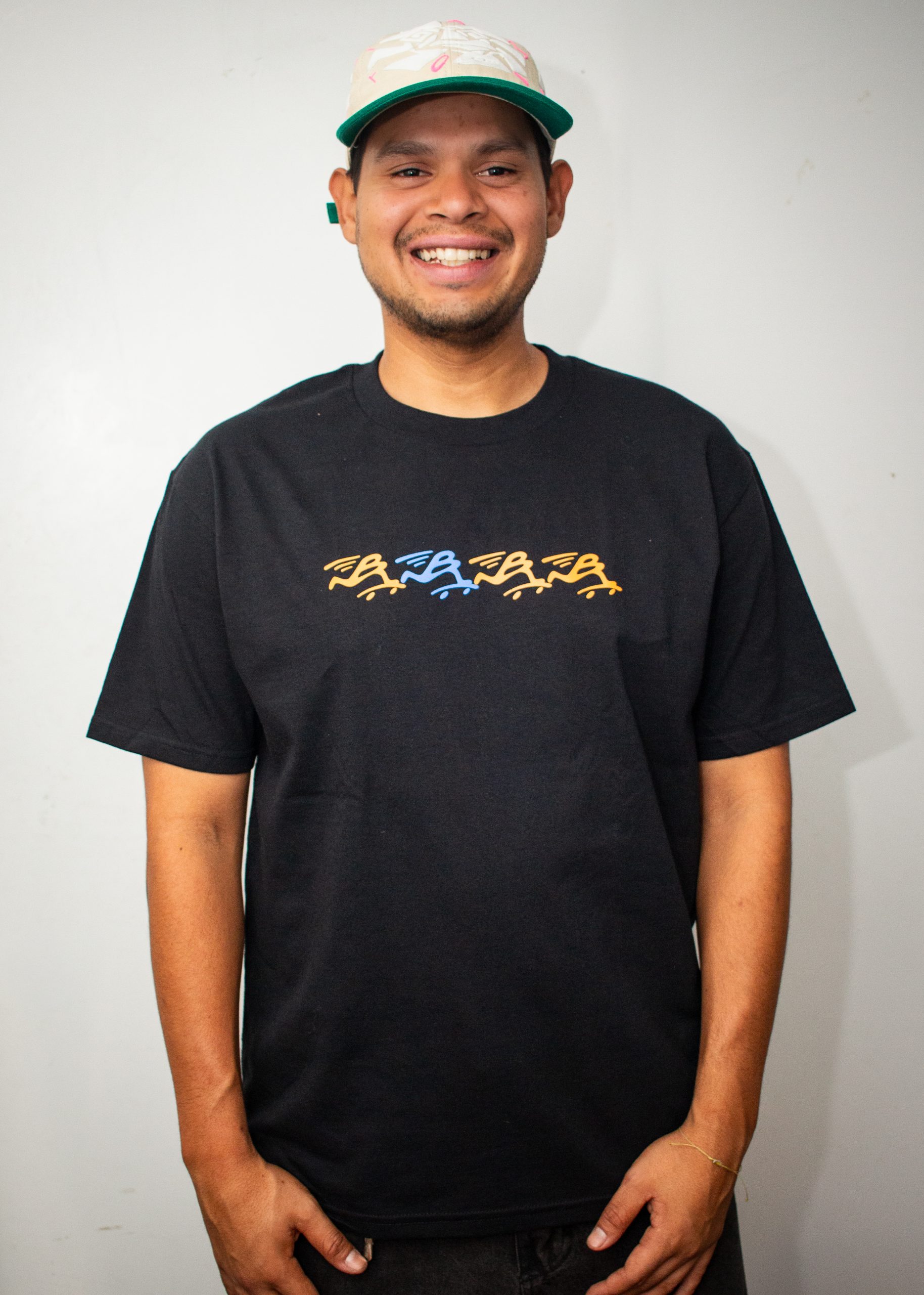 Polera SkateBoost Logo 4B Black - Imagen 2