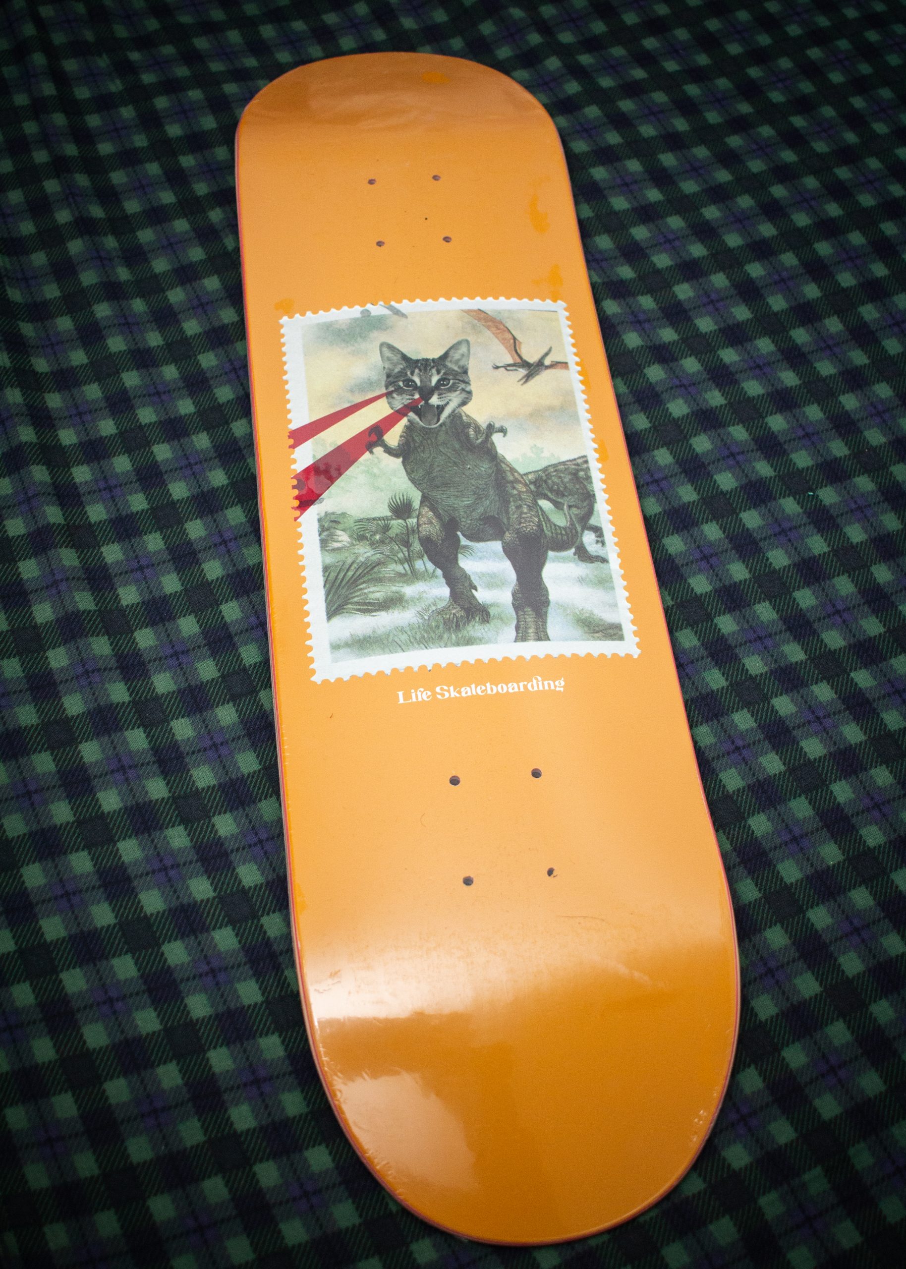 Tabla Life Dinocat yellow 8.375